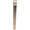 Ekena Millwork Thorton Block Rough Sawn Bracket, Douglas Fir, 4"W x 38"D x 42"H BKT04X38X42THR05RDF - alternate 2